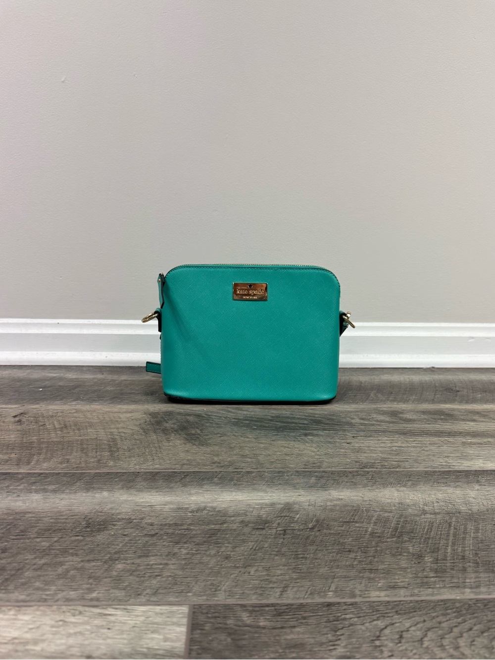 Designer Inspired Teal Crossbody Bag